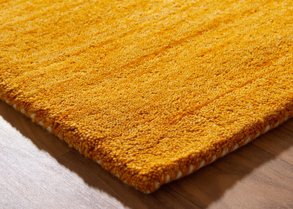 WOLLTEPPICH 190/290 cm Nomade - Gelb, Naturmaterialien (190/290cm) - Steffensmeier