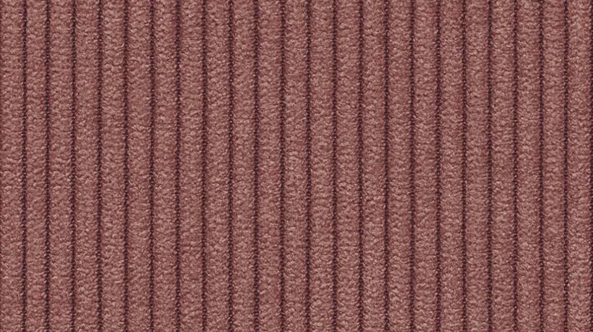 ECKSOFA TAUER 3-Sitzer links, altrosa - Schwarz/Altrosa, Holz/Textil (248/173cm) - Courtois Laville