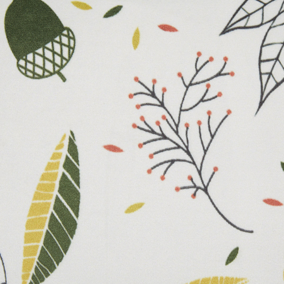 DEKOKISSEN Cremeweiß 45/45 cm Mullein - Ecru, Textil (45/45cm) - Beliani