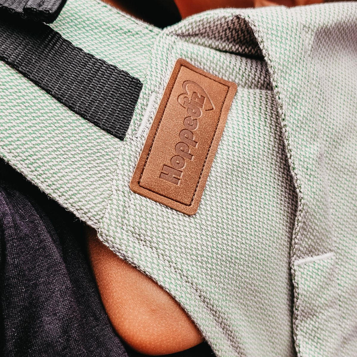 BABYTRAGE Buckle - Hellgrün, Textil (26.5/7.2/38.5cm) - Hoppediz