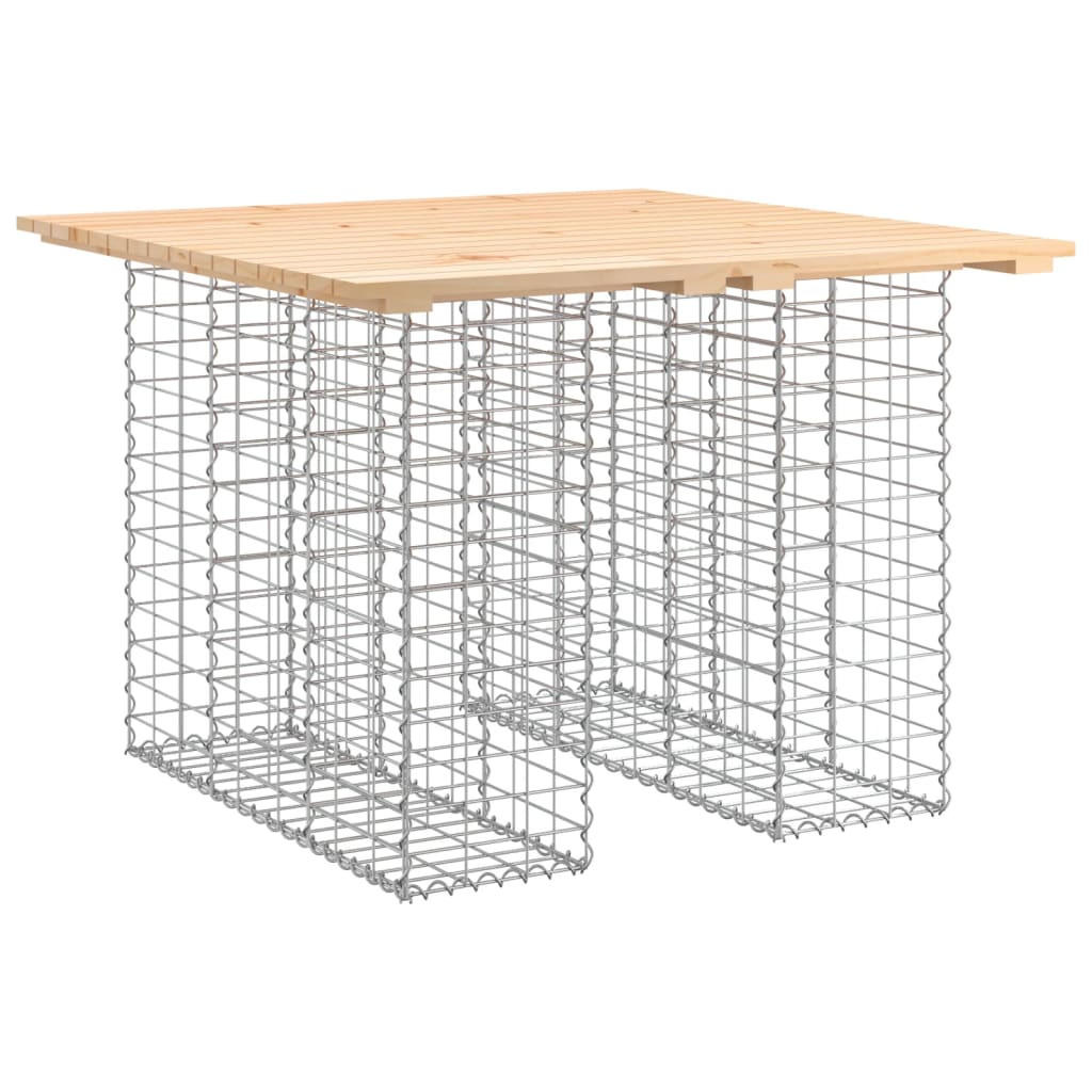 Deluke Gartenbank Silber 100x72x102 cm