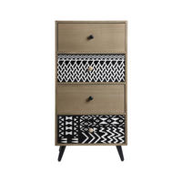 KOMMODE Braun 30/40/78 cm - Braun, Holzwerkstoff (30/78/40cm) - Mobili Rebecca
