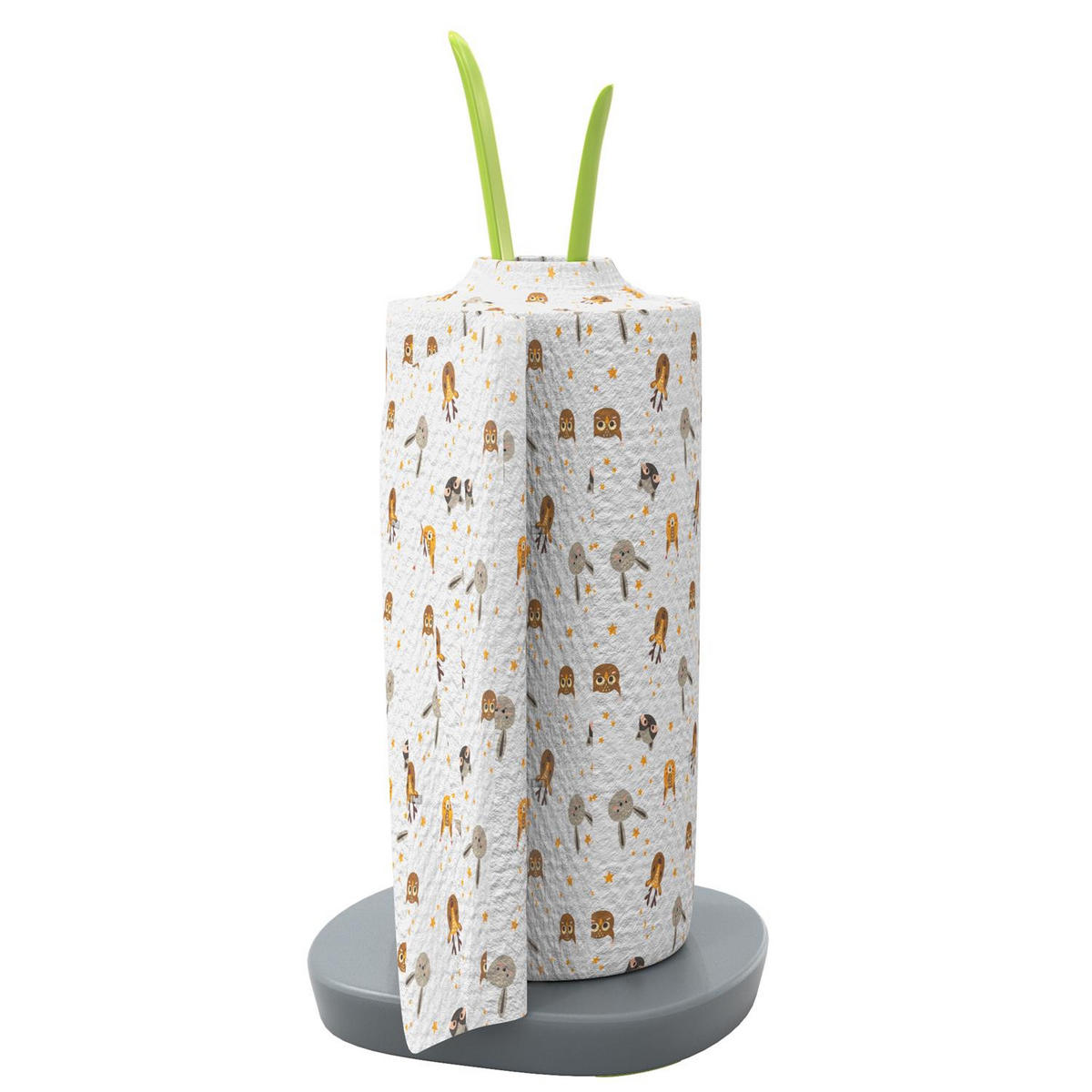 KUCHENROLLENHALTER - Grün, Kunststoff (26/32.5/16cm) - Intirilife