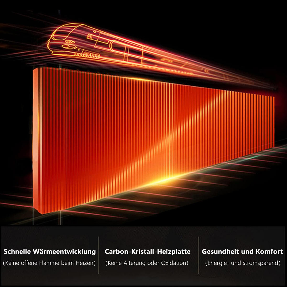 HEIZKÖRPER Ember 98.5/58.5/9 cm - Weiß, Naturmaterialien (58.5/9/98.5cm) - ZMH