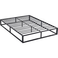 LATTENROST Schwarz - Schwarz, Metall (140/190cm) - Habitat Garten