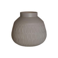 VASE Anja taupe 25,5 cm - Taupe, Glas (28/25.5cm) - Ritzenhoff Breker