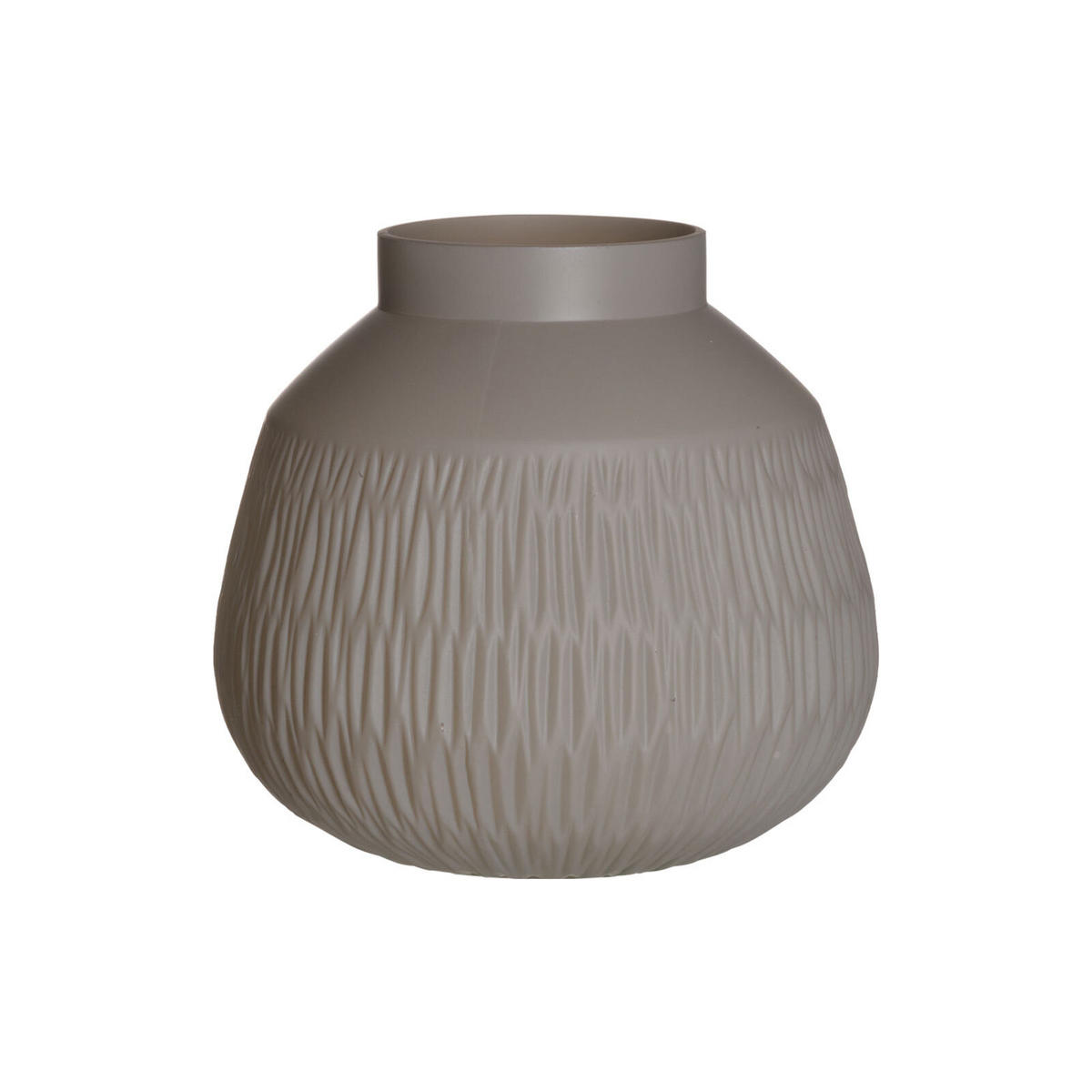 VASE Anja taupe 25,5 cm - Taupe, Glas (28/25.5cm) - Ritzenhoff Breker