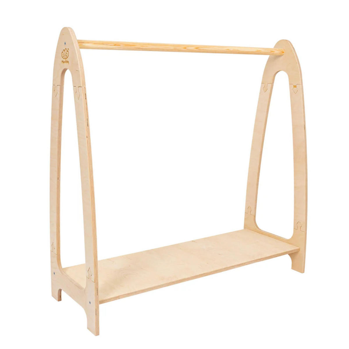 KLEIDERSTÄNDER für Kinder, Naturholz - Naturfarben, Holz (36/97/98cm) - MeowBaby