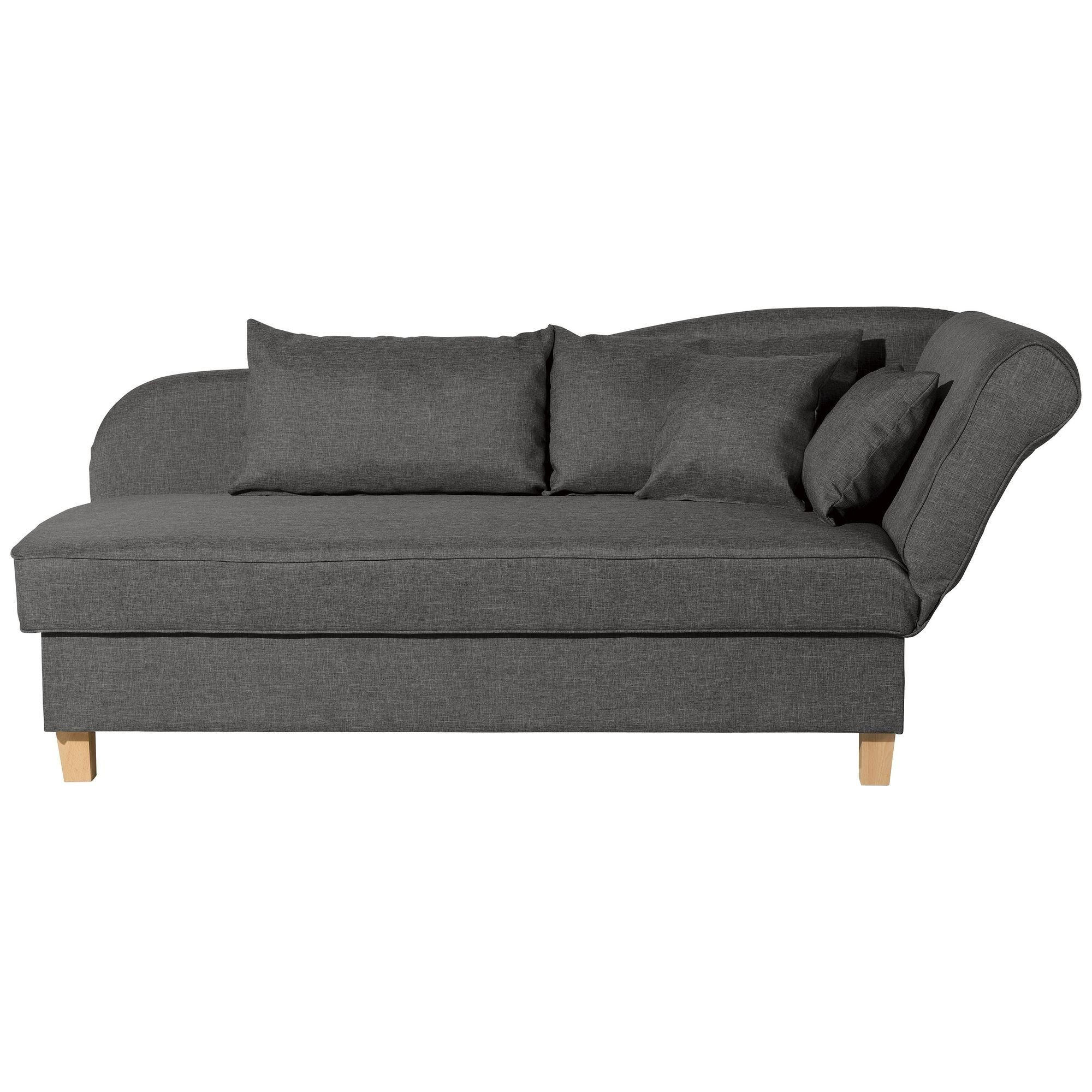 Thumbnail - 58aufmkessel Recamiere, Grau, Kunststoff, 190x82x88 cm, Wohnzimmer, Sofas & Couches, Sofas, Recamieren