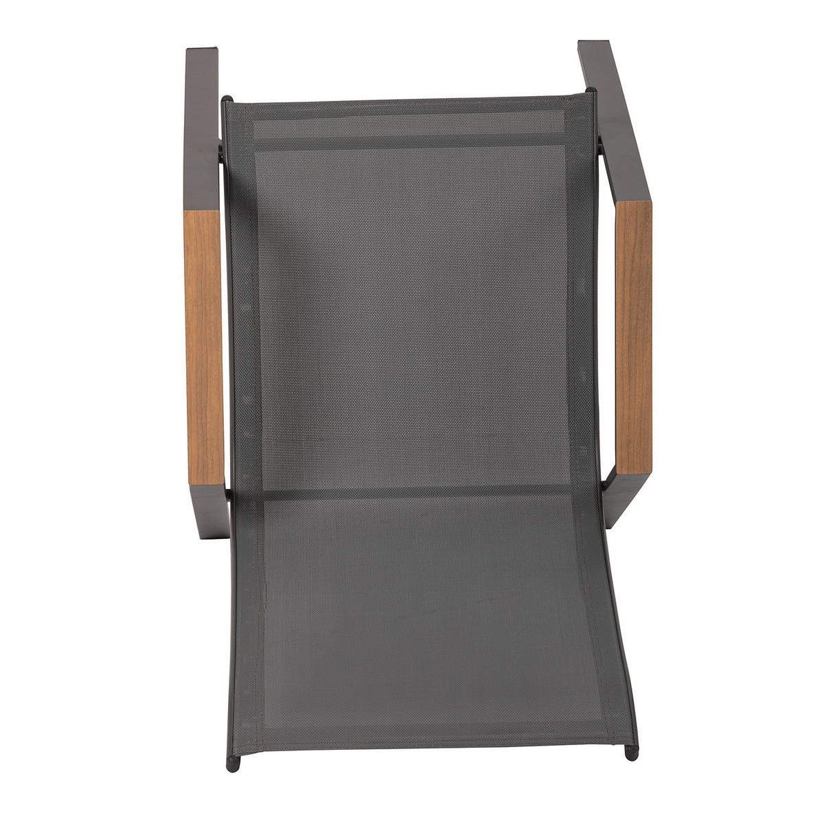 STAPELSTUHL - Stahl / Mischgewebe - Anthrazit - 2er-Set - Anthrazit/Braun, Textil/Metall (54/90/69cm) - home24