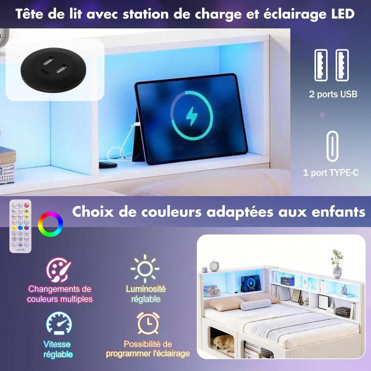 TAGESBETT 90x200 cm mit super großen Tierhöhle in beigem Samt - Beige, Textil (90/200cm) - KOMHTOM