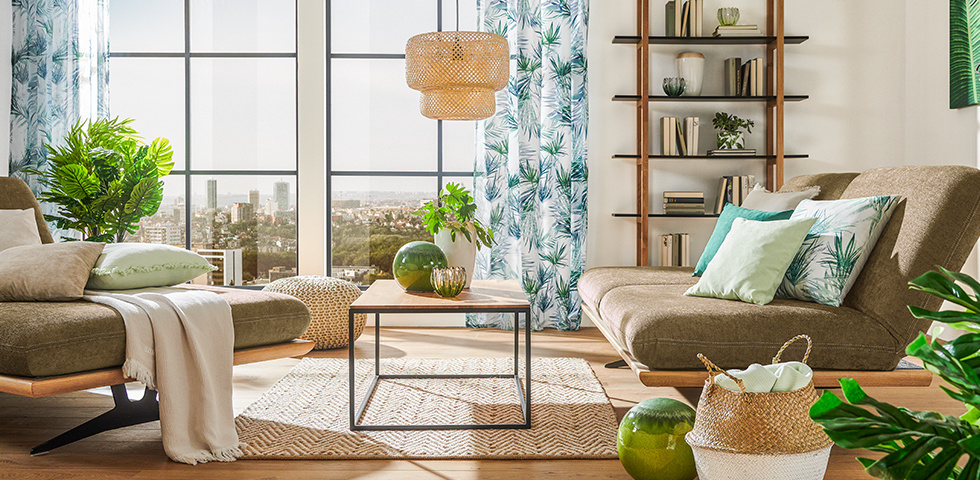 Green Living Wohnzimmer