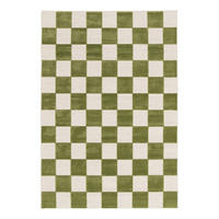 TEPPICH für Innen und Außen mit Skulptureffekt grün - Grün, Textil (120/170cm) - AFK Living