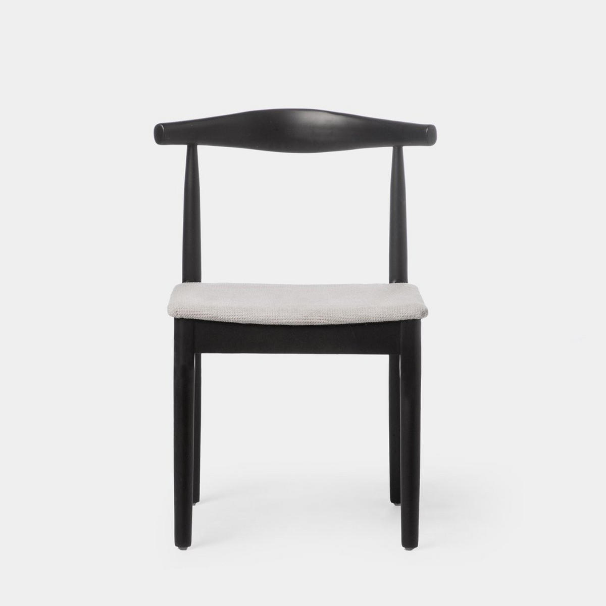 ESSZIMMERSTUHL Nira Schwarz 50 cm x 76 cm - Schwarz, Holz (50/76/55cm)