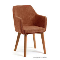 ARMLEHNSTUHL (4er-Set) Darleen 57x87x60 Eiche geölt/Cognac - Cognac/Eichefarben, Kunststoff (60/87/57cm) - 58aufmkessel