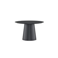 GARTENTISCH, Lanzo, Schwarz, Metall, 120 x 120 x 75 cm - Schwarz, Metall (120/120/75cm) - ebuy24