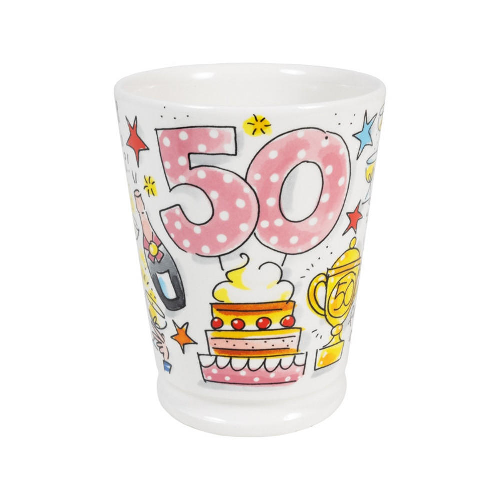 BECHER 50 in Bunt - 500 ml - Multicolor, Keramik (0.5L) - Blond Amsterdam