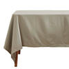 TISCHDECKE grau 137/137 cm, 100% Baumwolle - Grau, Textil (137/137cm) - Homescapes
