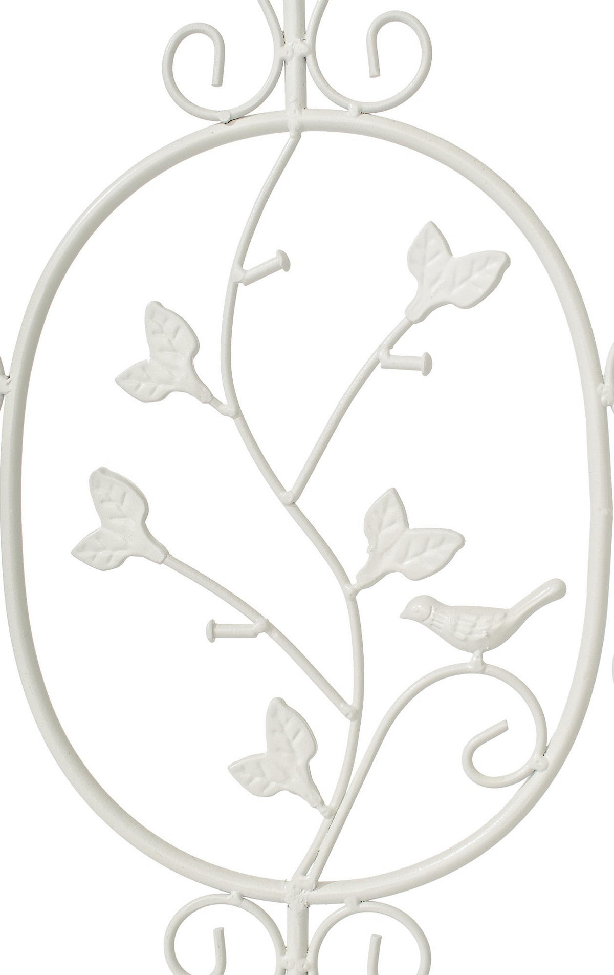 RANKGITTER 2er Set Metall weiß - Weiß, Metall (35/122/1cm) - CLP