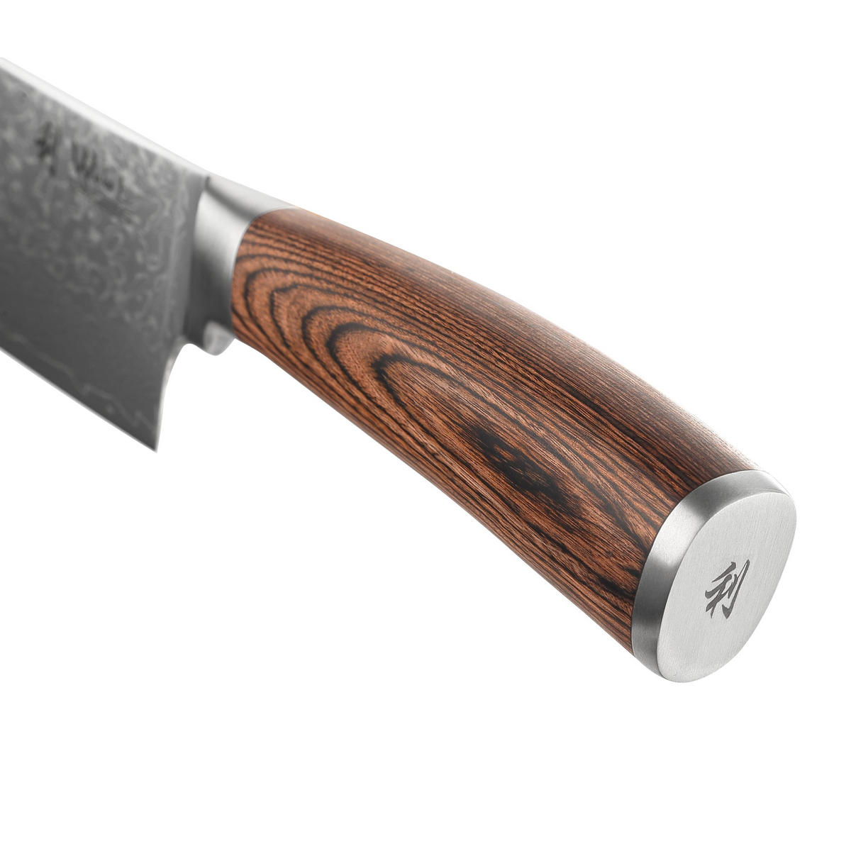 NAKIRIMESSER 18 cm - Braun, Holz/Metall (31cm) - Wakoli