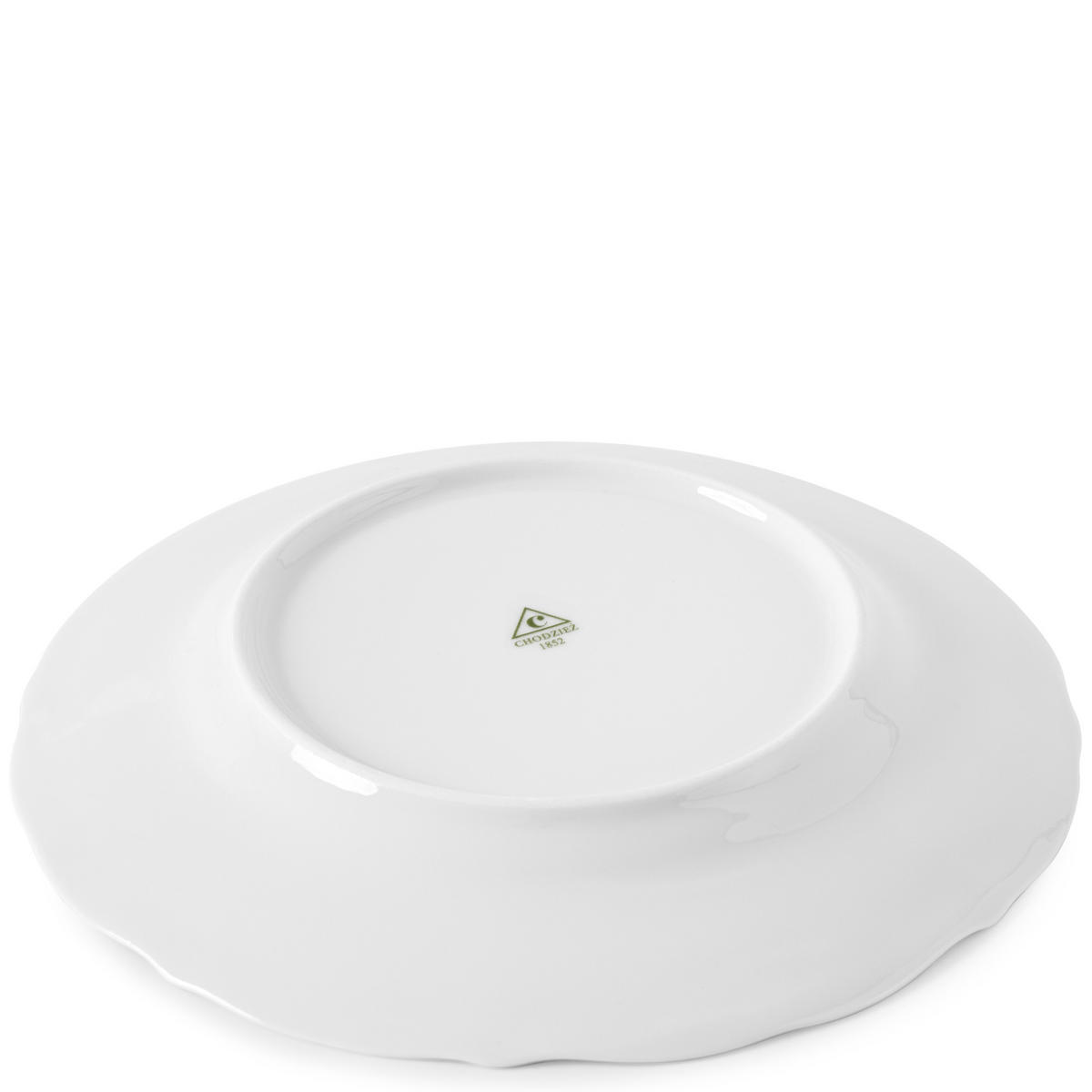 SPEISETELLER Chodziez MARIA TERESA 6-tlg - Weiß, Keramik (25cm) - KONSIMO®