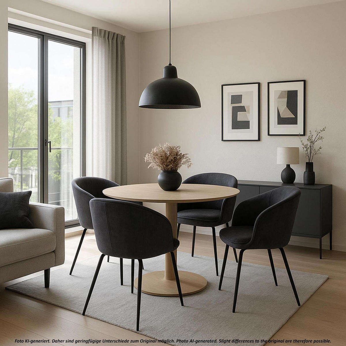 ESSZIMMERSTUHL Grau - Grau, Textil (57/79/53cm) - MCW