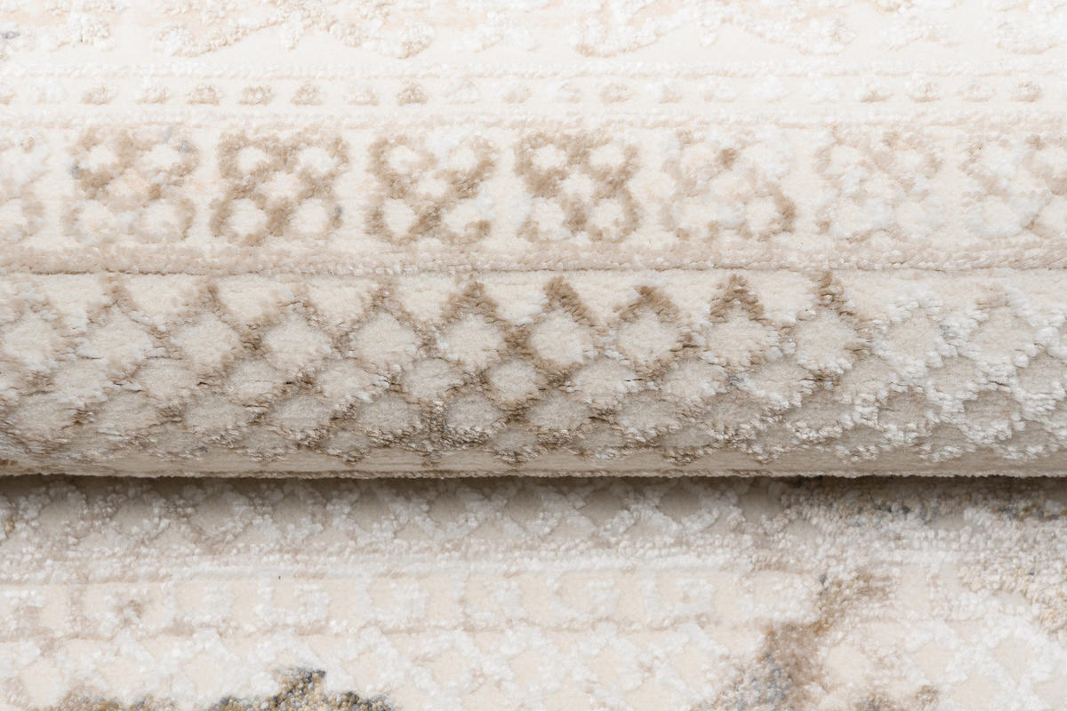 TEPPICH HERA Creme Beige 80/150 cm - Beige/Creme, Textil (80/150cm) - Tapiso