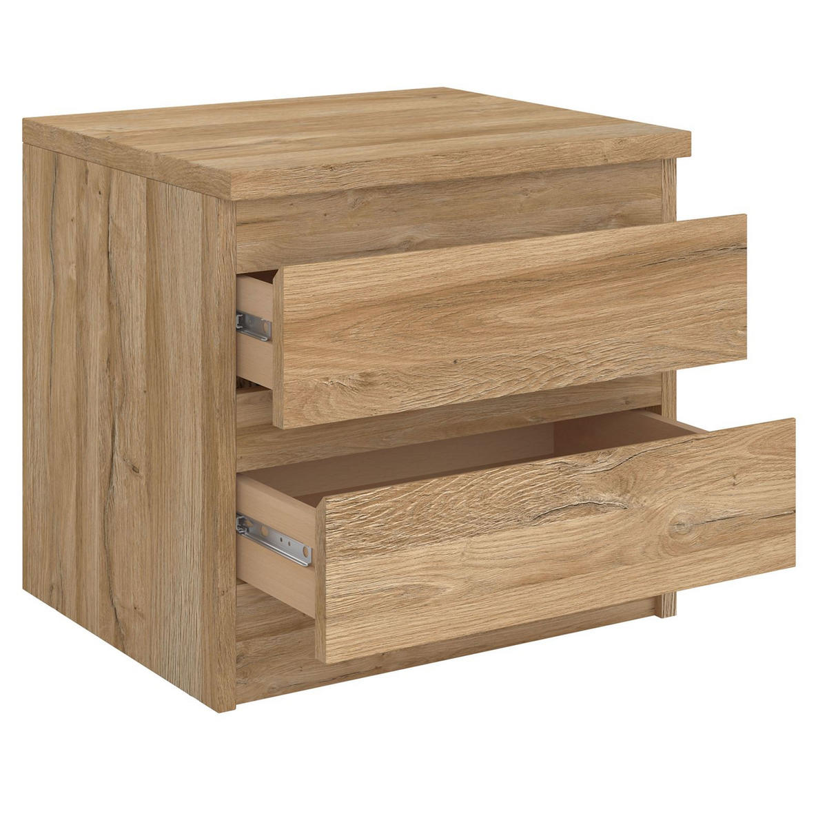 NACHTTISCH ASTER - Wildeiche, Holzwerkstoff (45/42/38cm) - CARO-Möbel