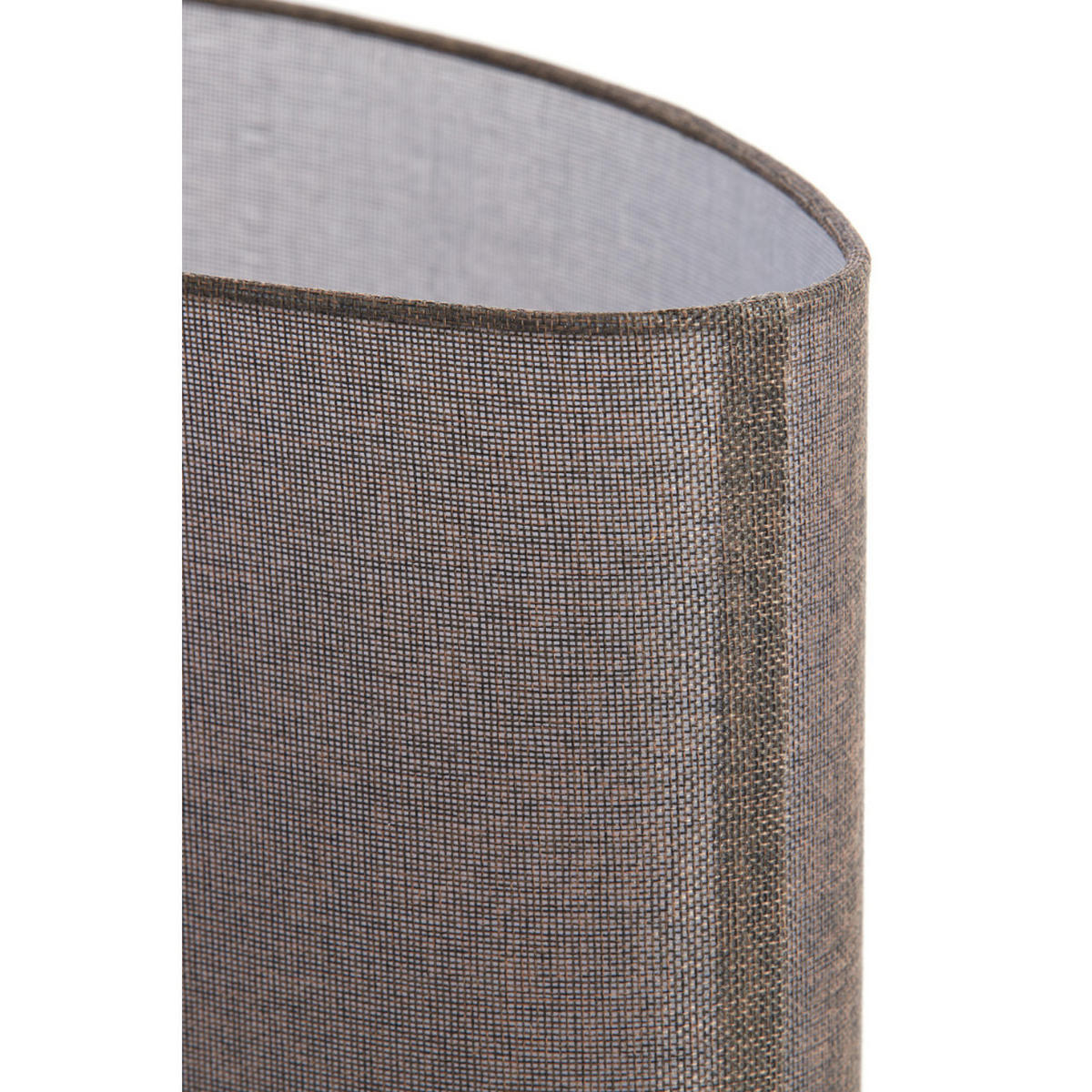 LAMPENSCHIRM Branfo Braun 45/21/32 cm - Braun, Textil (45/21/32cm) - Light & Living