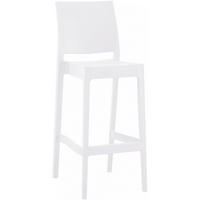 BARHOCKER Kunststoff Weiß - Weiß, Kunststoff (41/106/52cm) - CLP