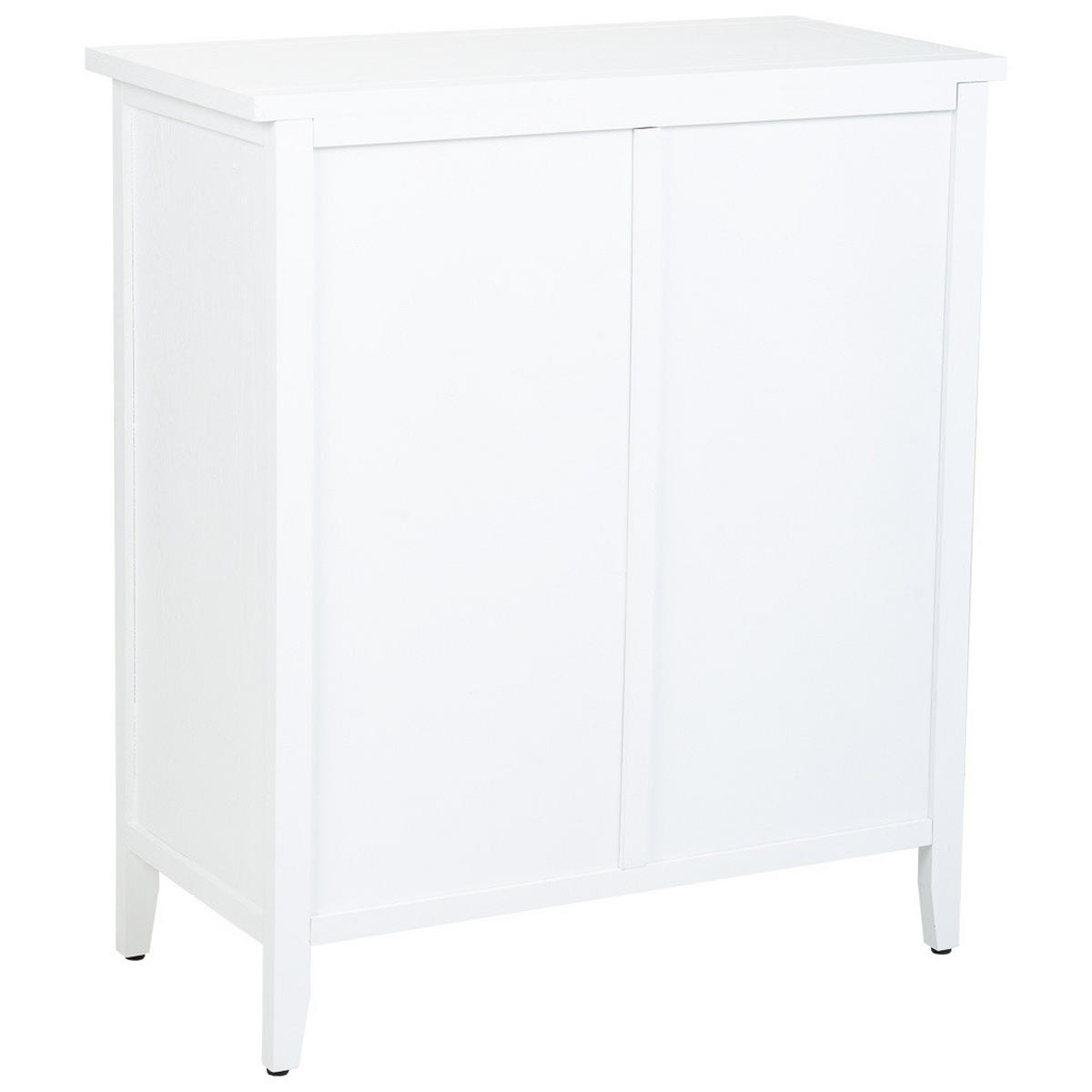 SIDEBOARD aus Holz mit 2 türiges 78x38x87 - Weiß, Holz (78/87/38cm) - Wanderlust