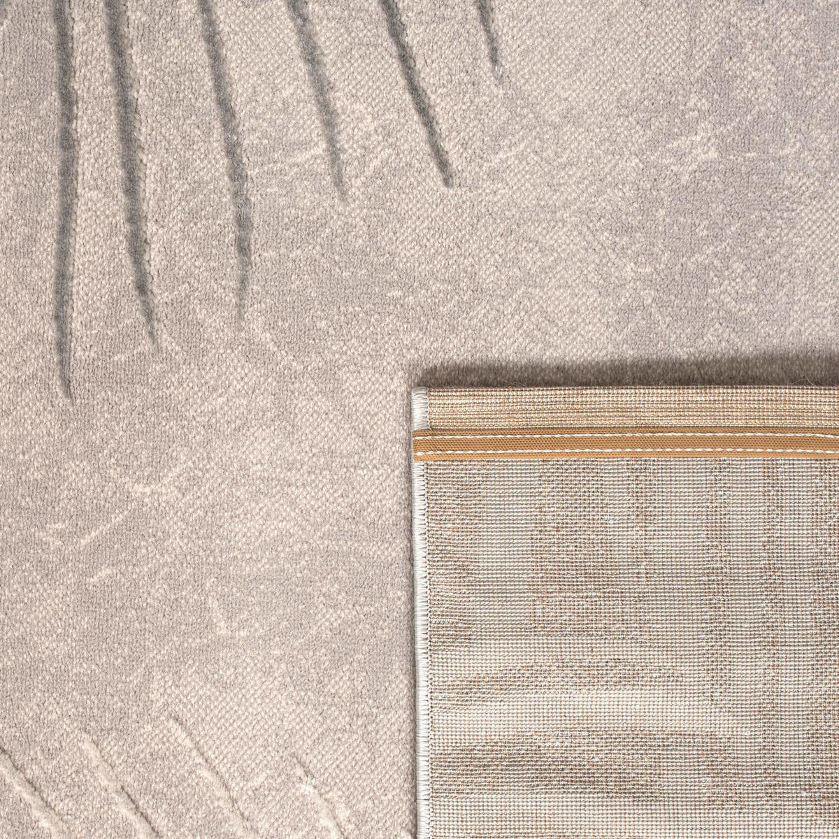 KURZFLORTEPPICH 80/300 cm Tuana 218 - Grau, Kunststoff (80/300cm) - Paco Home