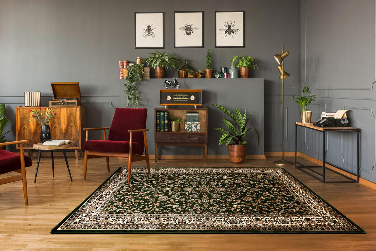 TEPPICH Royal 150/230 cm - Pastellgrün, Textil (150/230cm) - rugsX