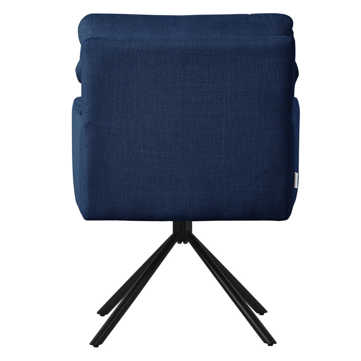 ESSZIMMERSTUHL 4er Set Dunkelblau - Dunkelblau, Metall (64/93/64.5cm) - ML-DESIGN