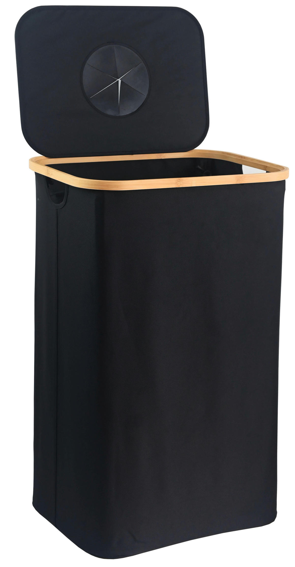 FLASCHENSAMMLER PET - Schwarz, Naturmaterialien (33/70/44cm) - Mömax
