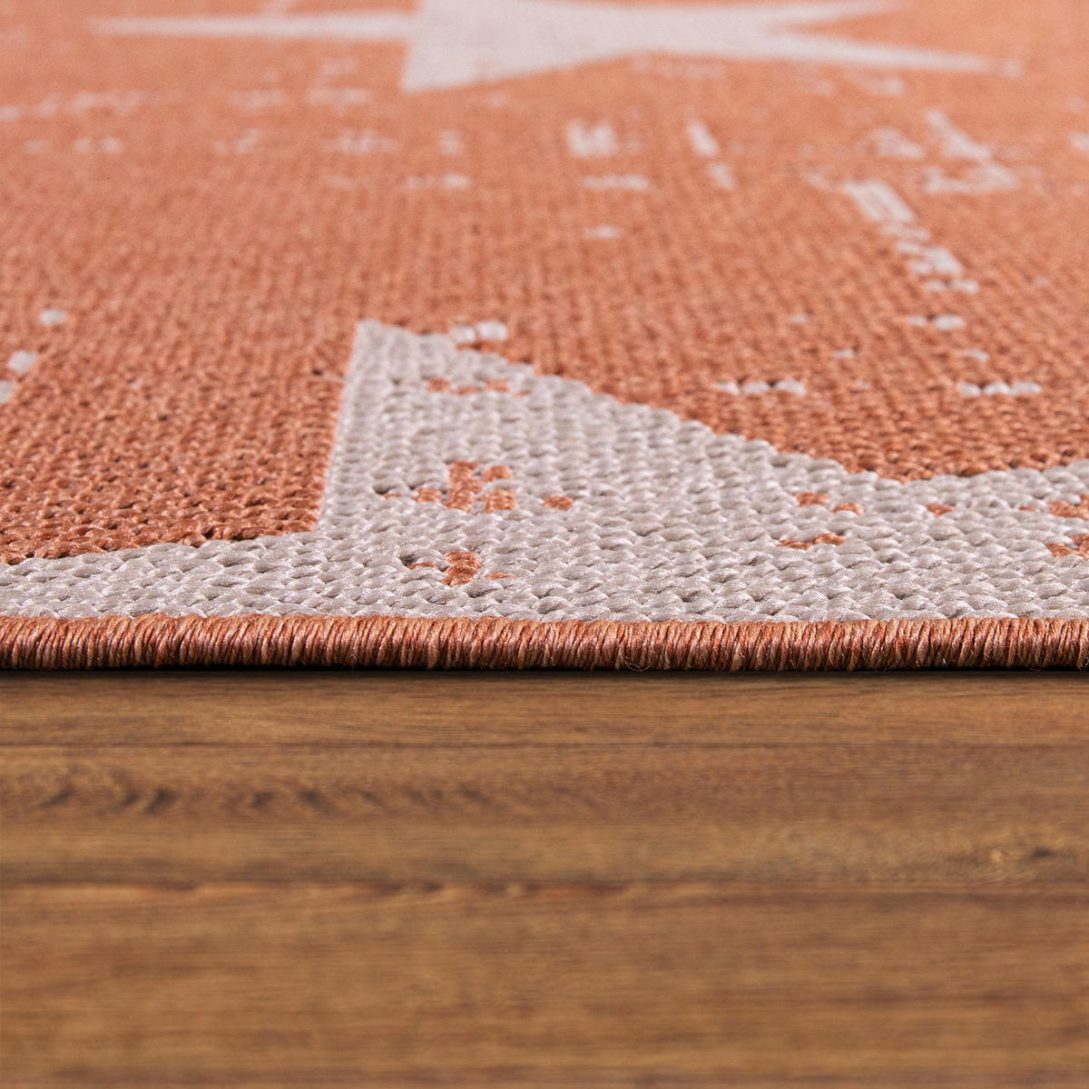 OUTDOORTEPPICH 120/160 cm Nevada 192 - Orange, Textil (120/160cm) - Paco Home