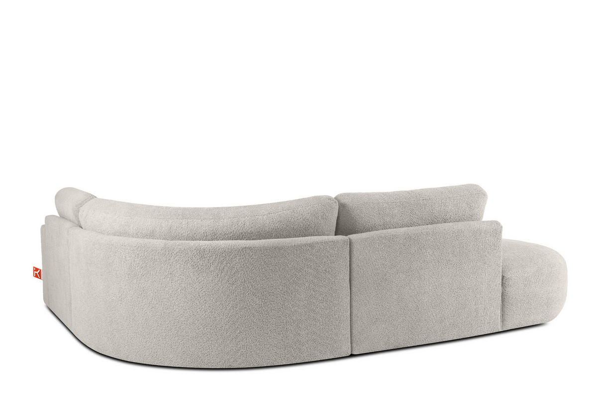 ECKSOFA LINKS ZUCCO, Braun - Braun, Holz/Holzwerkstoff (224/293cm) - KONSIMO®