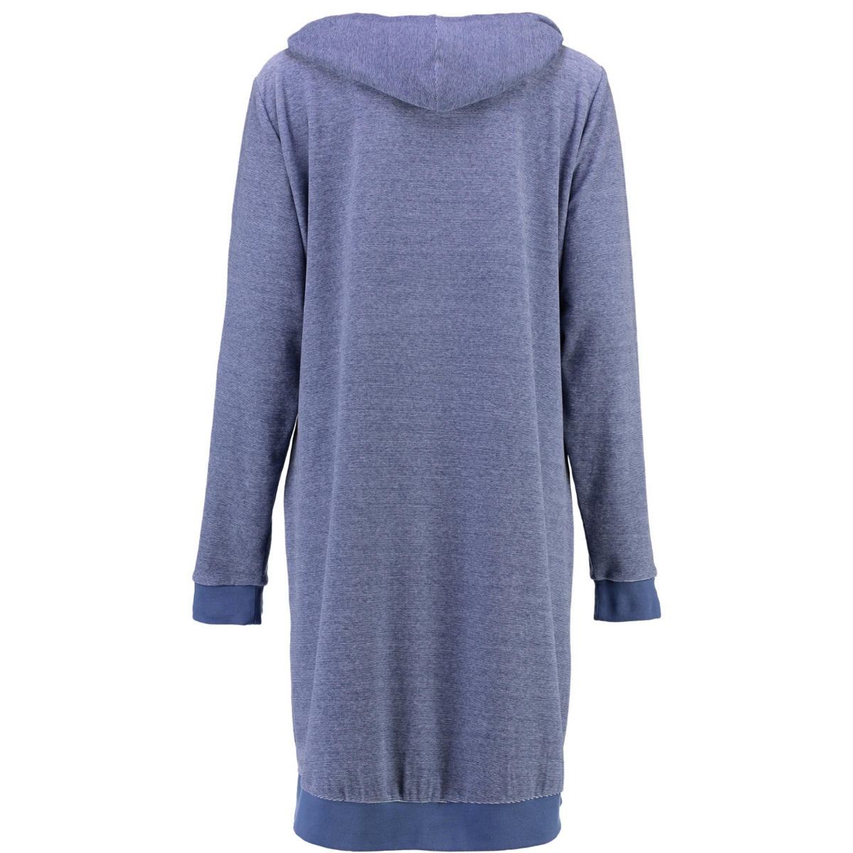 HOODIES DAMEN KAPUZE HOMEWEAR HOODIE 818 DENIM - 11 - Blau, Textil (XSnull) - Cawö