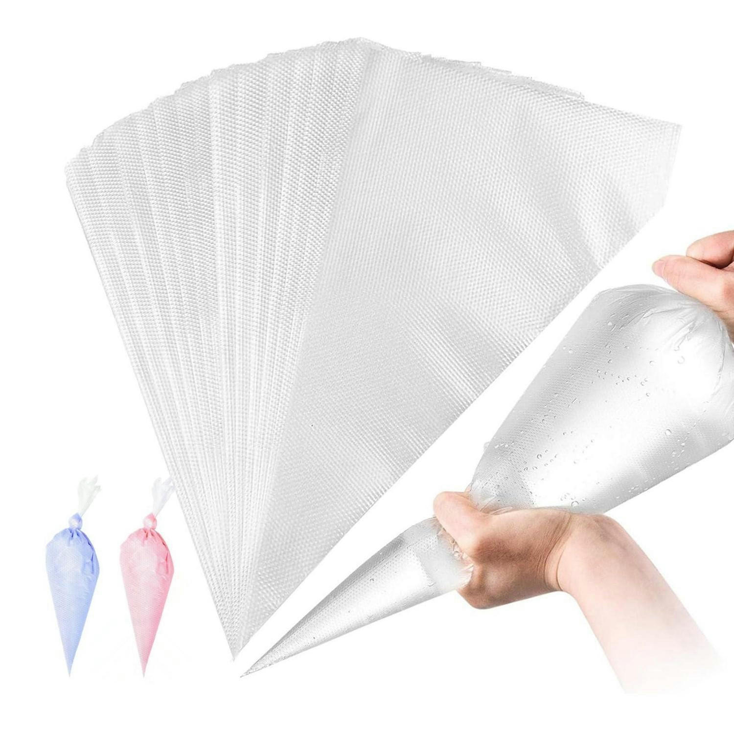 SPRITZBEUTEL Einweg 100 Stück 55 cm - Transparent, Kunststoff (28.5/4/55cm)
