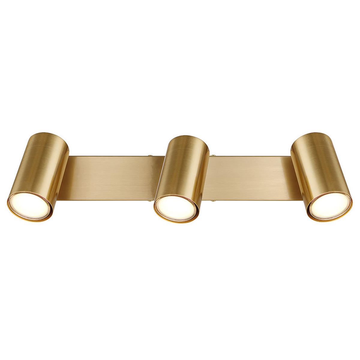 DECKENLEUCHTE Metall Gold 3 Flammig - Goldfarben, Metall (41/6/13cm) - Globo Lighting