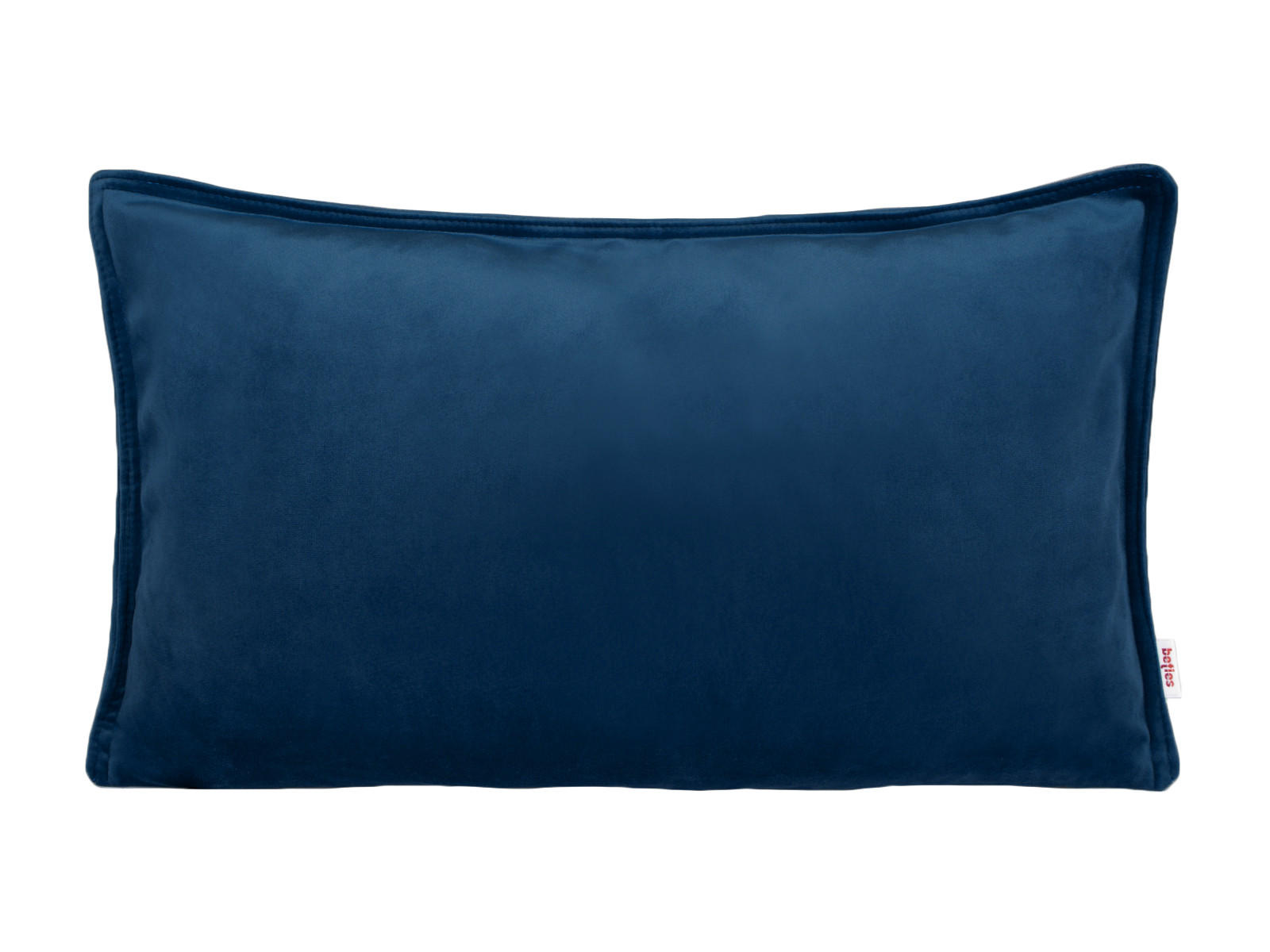 KISSENHÜLLE Samt&Sonders admiral-blau 50/30 cm - Blau/Dunkelblau, Textil (30/50cm) - beties Heimtextil