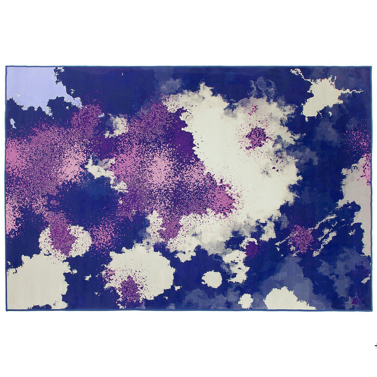KURZFLOR-TEPPICH Kadirli 230/160 cm - Multicolor, Kunststoff (160/230cm) - Beliani