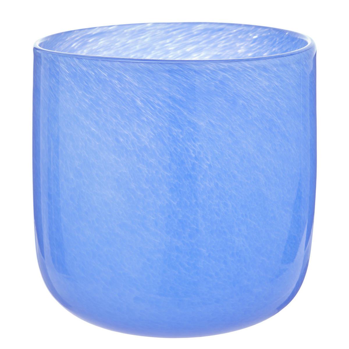 WINDLICHT Seabreeze aus Glas Ø 16cm - Blau, Glas (16/16/16cm) - Butlers