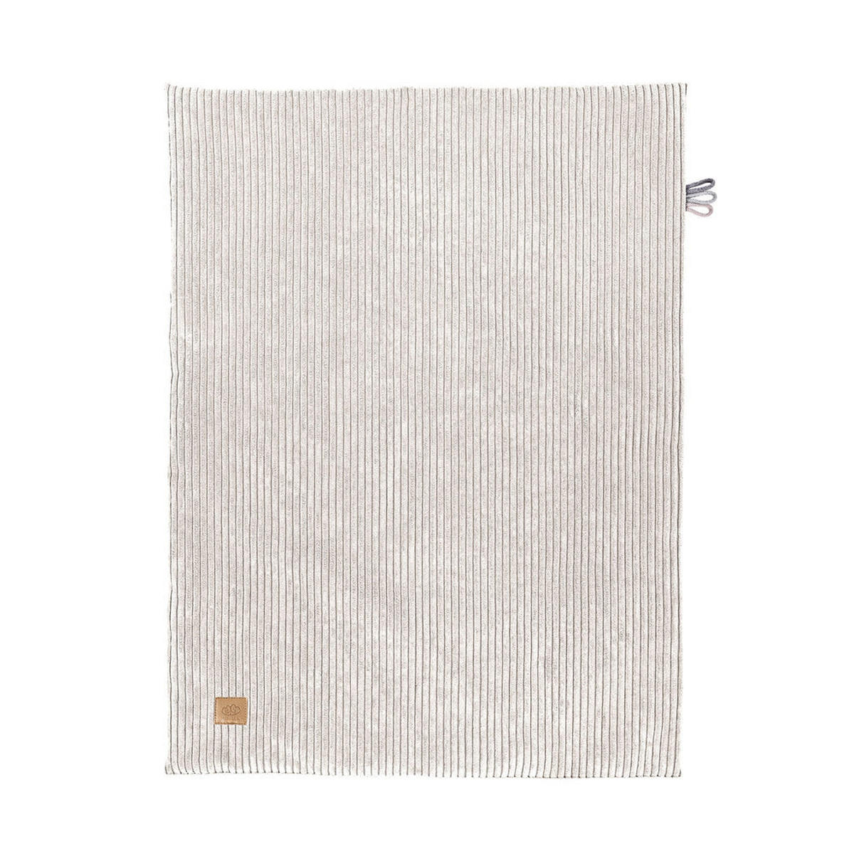 BABYDECKE, Aesthetic, Ecru jährlich - Weiß, Textil (100/77cm) - MeowBaby