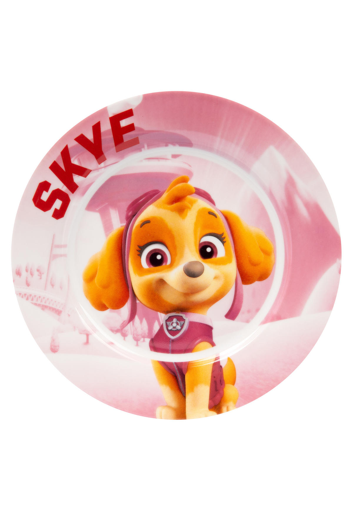 FRÜHSTÜCKSSET Paw Patrol Rosa 3-teilig - Rosa, Keramik (23.8/11.2/23.3cm) - Paw Patrol