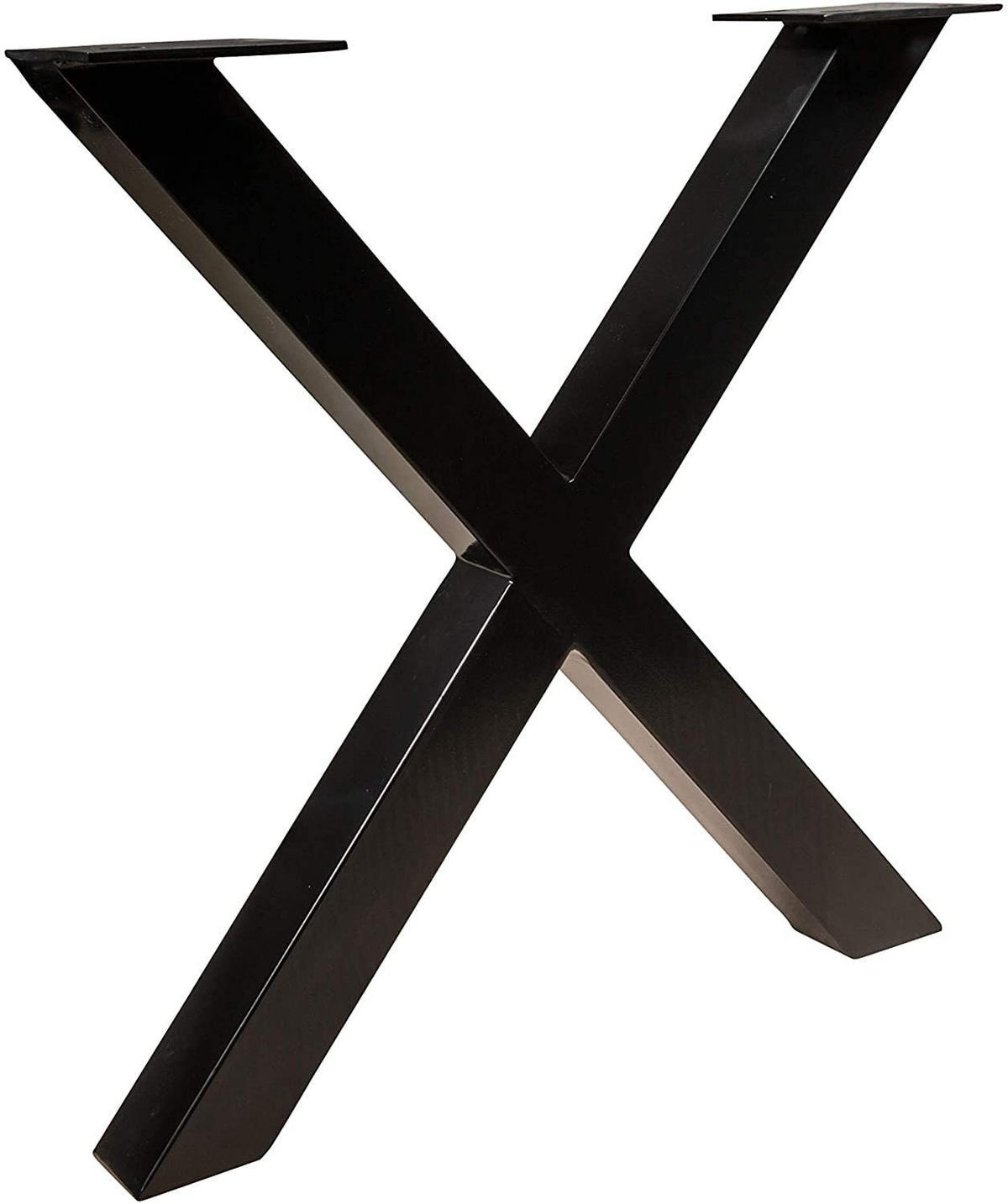 ESSTISCH XEREZ - Schwarz/Braun, Holz/Metall (90/180/79cm) - SAM