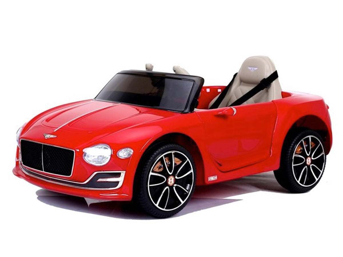 KINDER ELEKTROAUTO Bentley EXP 12 rot - Rot, Kunststoff (108/60/43cm) - TPFLiving