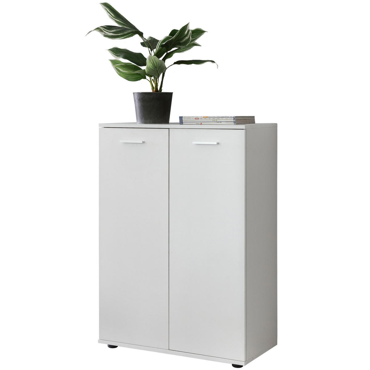 KOMMODE – Holz, mit Türen - Weiß, Holz/Kunststoff (71/104/35cm) - KADIMA DESIGN