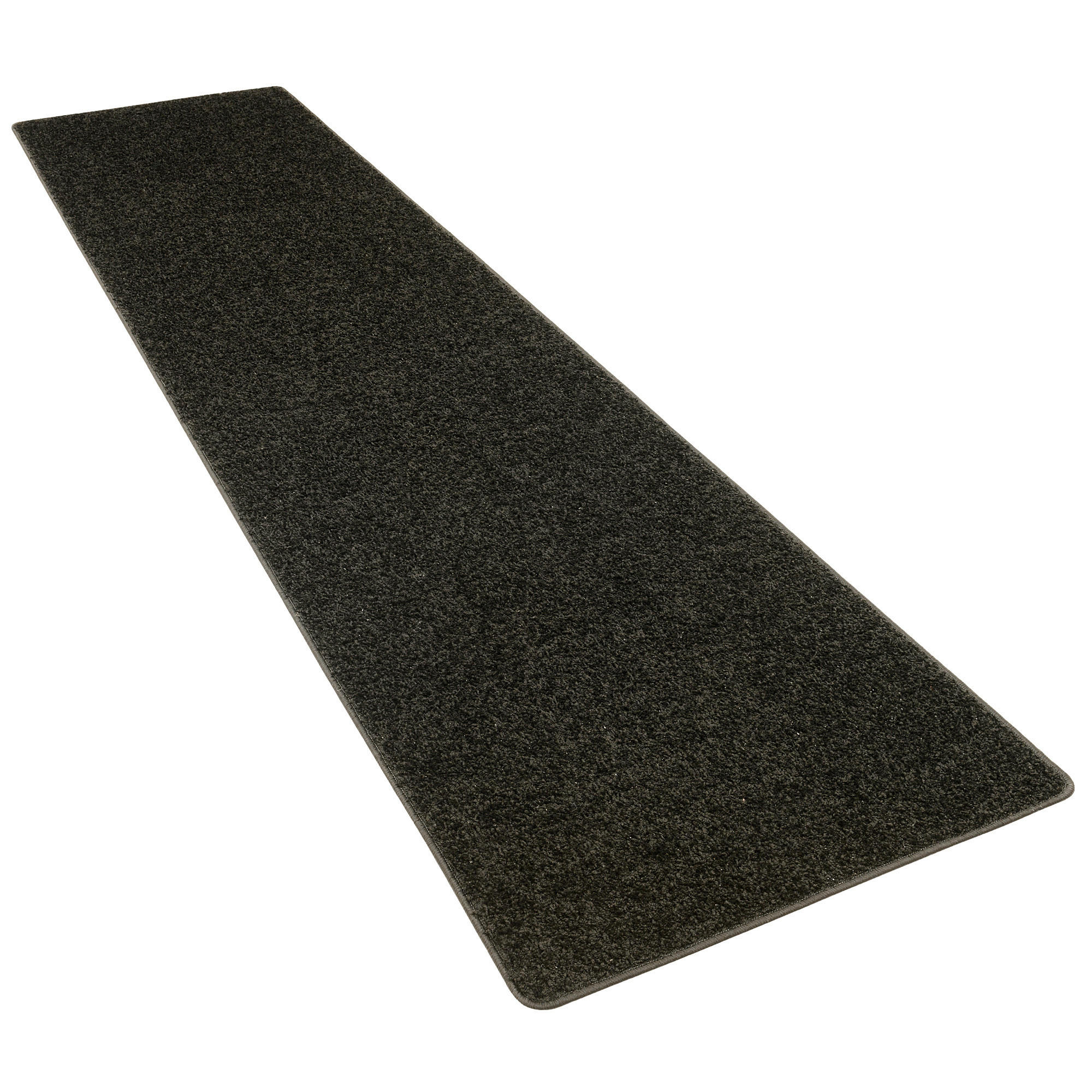 Thumbnail - Snapstyle Hochflor, Schwarz, Textil, 80x200 cm, Teppiche & Böden, Teppiche, Teppichläufer