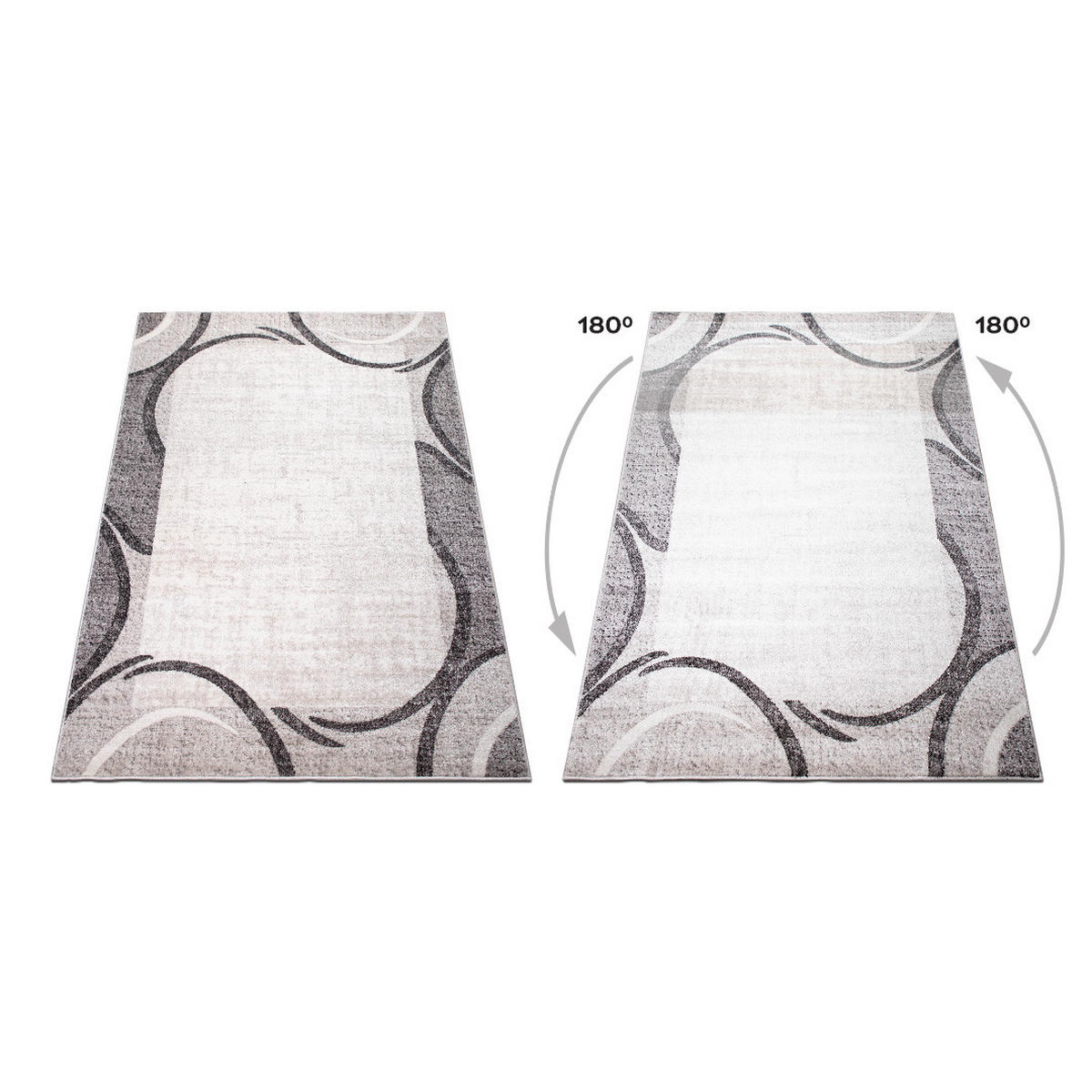 WEBTEPPICH 120/170 cm Creme  - Creme, Design, Kunststoff/Textil (120/170cm) - Novel